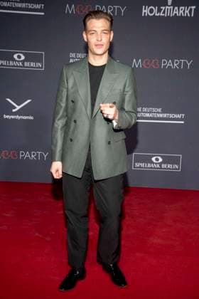David Schuetter zu Gast auf dem roten Teppich bei der Medienboard Party 2026 auf der 76. Berlinale 2026 am Holzmarkt am Samstag 14.Februar 2026 in Berlin Berlin Deutschland