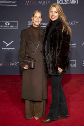 Anika Decker und Ema Klinec zu Gast auf dem roten Teppich bei der Medienboard Party 2026 auf der 76. Berlinale 2026 am Holzmarkt am Samstag 14.Februar 2026 in Berlin Berlin Deutschland