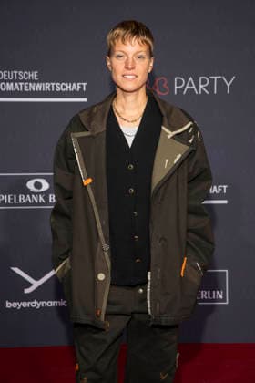 Sylvaine Faligant zu Gast auf dem roten Teppich bei der Medienboard Party 2026 auf der 76. Berlinale 2026 am Holzmarkt am Samstag 14.Februar 2026 in Berlin Berlin Deutschland