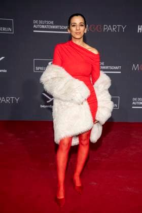 Bilge Piskin zu Gast auf dem roten Teppich bei der Medienboard Party 2026 auf der 76. Berlinale 2026 am Holzmarkt am Samstag 14.Februar 2026 in Berlin Berlin Deutschland