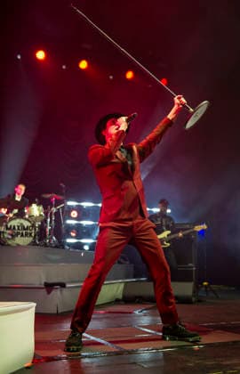 Maximo Park at O2 Academy Brixton 14 02 2026 Maximo Park perform at O2 Academy Brixton in London on 14th February 2026. Tom English drums Duncan Lloyd guitar Paul Smith lead vocals Jemma Freese keyboards, piano, backing vocals Andrew Lowther bass guitar, Credit:Zoran Veselinovic Avalon UK, London, O2 Academy Brixton  Copyright: xZoranxVeselinovicx xAvalonx 1075153090