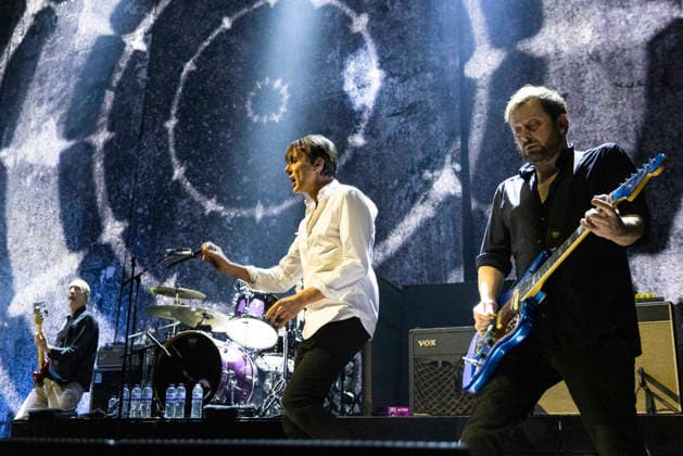 Suede , performs live, at, o2 Cith Hall, Newcastle, Uk, on 14 February 2026 Mat Osman,Simon Gilbert, Brett Anderson, and Richard Oakes ,of Suede , performs live, at, o2 Cith Hall, Newcastle, Uk, on 14 February 2026, Credit:David Wala Avalon England, Tyne and Wear, Newcastle upon Tyne Copyright: xDavidxWalax xAvalonx 1075151145