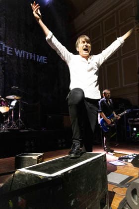 Suede , performs live, at, o2 Cith Hall, Newcastle, Uk, on 14 February 2026 Brett Anderson of Suede , performs live, at, o2 Cith Hall, Newcastle, Uk, on 14 February 2026, Credit:David Wala Avalon England, Tyne and Wear, Newcastle upon Tyne Copyright: xDavidxWalax xAvalonx 1075151061