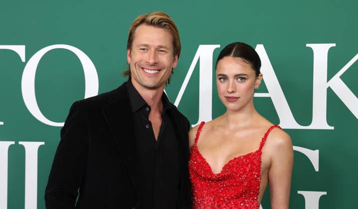 14 February, 2026 - Los Angeles, California -Glen Powell, Margaret Qualley. Los Angeles Special Screening Of A24 s How To Make A Killing held at AMC The Grove 14 in Los Angeles. Los Angeles USA  - ZUMAa123 20260214_zaa_a123_017 Copyright: xADx