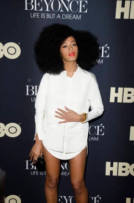 RECORD DATE NOT STATED Beyonce: Life is But a Dreami Premiere Solange Knowles 2-12-2013 Ziegfeld Theater New York NY HBO Photo by Eric Reichbaum EDITORIAL USE ONLY  Copyright: xmptvimages.comx xPhotoxbyxEricxReichbaumx