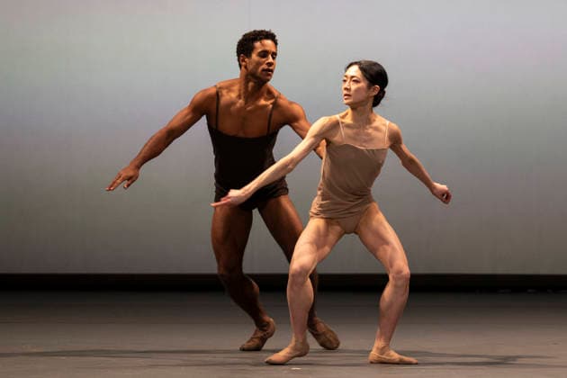 February 15, 2026, London, London, UK: LONDON, UK. Sae Maeda, Royal Ballet, and Marcelino Sambo , Royal Ballet, rehearse Chroma ahead of the 20th anniversary Ballet Icons Gala at the London Coliseum. The Gala features an international cast of ballet stars from the worldÃ¢â‚¬â ¢s most prestigious companies. London UK  - ZUMAl94_ 20260215_zaf_l94_007 Copyright: xStephenxChungx