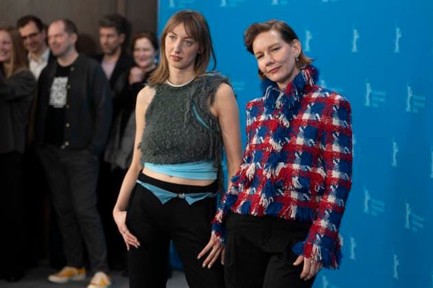 Caro Braun und Sandra Hüller Hueller beim Fotocall zum Kino Film Rose auf der Berlinale 76. Internationale Filmfestspiele im Berlinale Palast am Sonntag 15.Februar 2026 in Berlin Berlin Deutschland