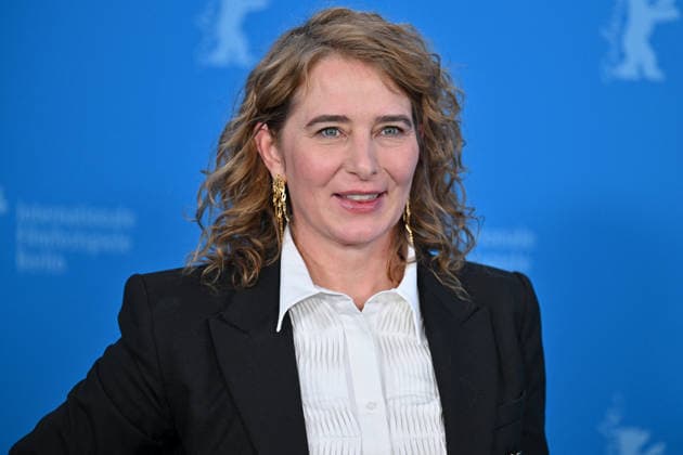 76th Berlin Film Festival Photocall Dust Anke Blondé attending the photocall of the movie Dust during 76th Berlin International Film Festival in Berlin, Germany on 15 February 2026. Photo by Julien Reynaud APS-Medias ABACAPRESS.COM Berlin  Copyright: xReynaudxJulien APS-Medias ABACAx