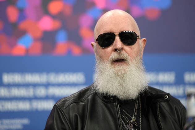 Rob Halford bei der Pressekonferenz zum Dokumentarfilm The Ballad of Judas Priest auf der Berlinale 2026 76. Internationale Filmfestspiele Berlin im Hotel Grand Hyatt. Berlin, 15.02.2026