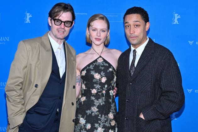 76th Berlin Film Festival Screening Mint Sam Riley, Emma Laird, Loyle Carner attending the screening of the series Mint during 76th Berlin International Film Festival in Berlin, Germany on 15 February 2026. Photo by Julien Reynaud APS-Medias ABACAPRESS.COM Berlin  Copyright: xReynaudxJulien APS-Medias ABACAx