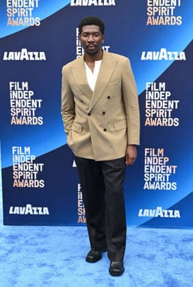 2026 Film Independent Spirit Awards - Arrivals James Udom arriving to the 2026 Film Independent Spirit Awards held at Hollywood Palladium on February 15, 2026 in Hollywood, Ca. Hollywood Hollywood Palladium California USA Copyright: xLisaxOConnor xAFF-USA.COMx
