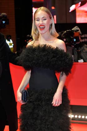Valerie Huber bei der Premiere des Kinofilms Rose auf der Berlinale 2026 76. Internationale Filmfestspiele Berlin im Berlinale Palast. Berlin, 15.02.2026