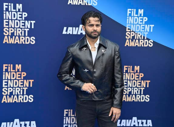 Asif Ali attends the 41st annual Film Independent Spirit Awards at the Hollywood Palladium in Los Angeles on Sunday, February 15, 2026.  LAP20260215558 JIMxRUYMEN