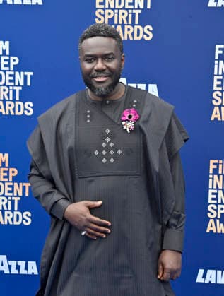 Babou Ceesay attends the 41st annual Film Independent Spirit Awards at the Hollywood Palladium in Los Angeles on Sunday, February 15, 2026.  LAP20260215540 JIMxRUYMEN