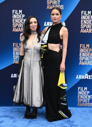 2026 Film Independent Spirit Awards - Arrivals Mary Bronstein and Rose Byrne arriving to the 2026 Film Independent Spirit Awards held at Hollywood Palladium on February 15, 2026 in Hollywood, Ca. Hollywood Hollywood Palladium California USA Copyright: xLisaxOConnor xAFF-USA.COMx