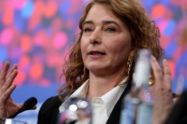 February 15, 2026, Berlin, Germany: Belgian director Anke Blonde attends a press conference for the film Dust during the 76th Berlin International Film Festival (Berlinale), which is Europe s first major film festival of the year, in Berlin. The festival runs from February 12 to 22, 2026. Berlin Germany - ZUMAf146 20260215_zip_f146_039 Copyright: xRouzbehxFouladix