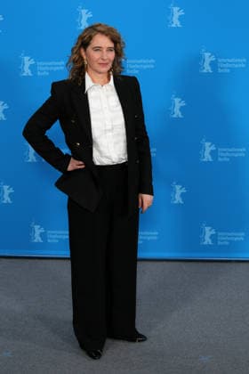 February 15, 2026, Berlin, Germany: Belgian director Anke Blonde poses for a photo call for the film Dust during the 76th Berlin International Film Festival (Berlinale), which is Europe s first major film festival of the year, in Berlin. The festival runs from February 12 to 22, 2026. Berlin Germany  - ZUMAf146 20260215_zip_f146_066 Copyright: xRouzbehxFouladix