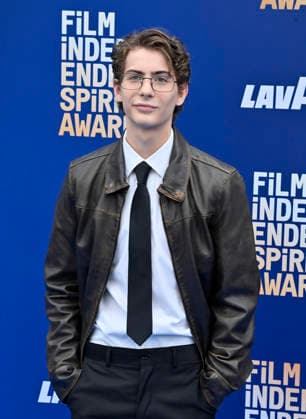 Jacob Tremblay attends the 41st annual Film Independent Spirit Awards at the Hollywood Palladium in Los Angeles on Sunday, February 15, 2026.  LAP20260215624 JIMxRUYMEN