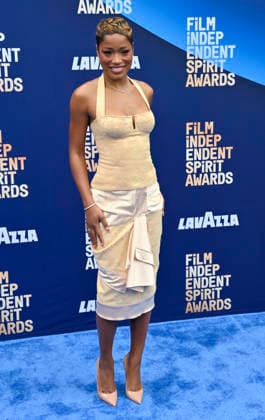Keke Palmer attends the 41st annual Film Independent Spirit Awards at the Hollywood Palladium in Los Angeles on Sunday, February 15, 2026.  LAP20260215627 JIMxRUYMEN