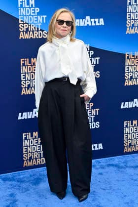 Amy Madigan attends the 41st annual Film Independent Spirit Awards at the Hollywood Palladium in Los Angeles on Sunday, February 15, 2026.  LAP20260215650 JIMxRUYMEN
