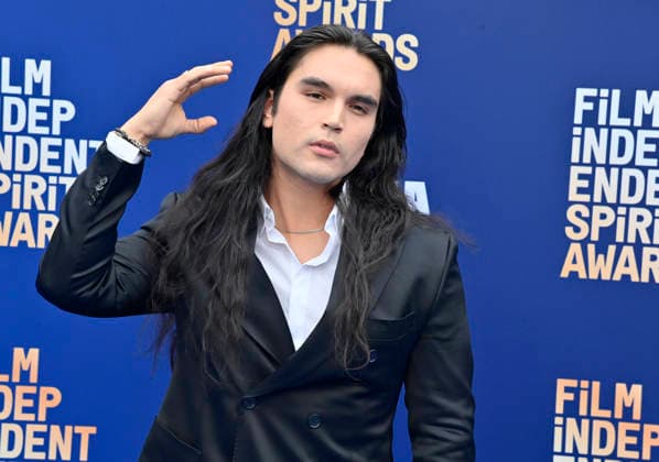 Joshua Odjick attends the 41st annual Film Independent Spirit Awards at the Hollywood Palladium in Los Angeles on Sunday, February 15, 2026.  LAP20260215610 JIMxRUYMEN