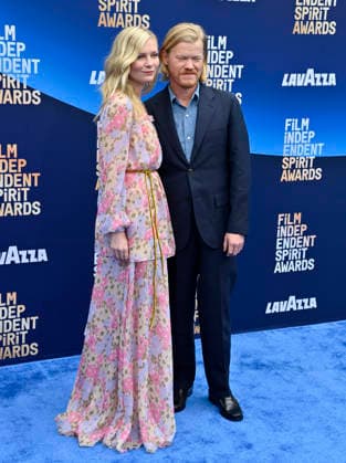 Kirsten Dunst and Jesse Plemons attend the 41st annual Film Independent Spirit Awards at the Hollywood Palladium in Los Angeles on Sunday, February 15, 2026.  LAP20260215670 JIMxRUYMEN