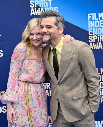 Kirsten Dunst and Wagner Moura attend the 41st annual Film Independent Spirit Awards at the Hollywood Palladium in Los Angeles on Sunday, February 15, 2026.  LAP20260215677 JIMxRUYMEN