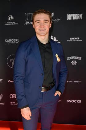 Luis Vorbach beim Charity-Event Cancel Cancer im Rahmen der Berlinale 2026 in der Fabrik 23. Berlin, 15.02.2026