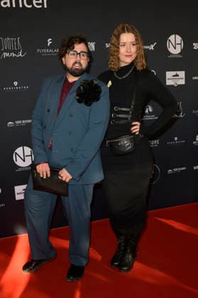 Steven Preisner und Laura Louisa Garde beim Charity-Event Cancel Cancer im Rahmen der Berlinale 2026 in der Fabrik 23. Berlin, 15.02.2026