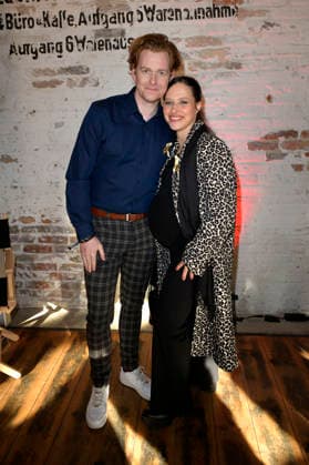 Johannes Heinrichs und Nadja Jo Klapper beim Charity-Event Cancel Cancer im Rahmen der Berlinale 2026 in der Fabrik 23. Berlin, 15.02.2026