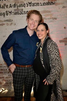 Johannes Heinrichs und Nadja Jo Klapper beim Charity-Event Cancel Cancer im Rahmen der Berlinale 2026 in der Fabrik 23. Berlin, 15.02.2026