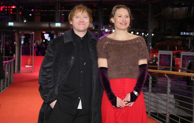 76. Berlinale, Yön Lapsi Premiere February 14, 2026, Berlin, Germany: Rupert Grint and Seidi Haarla attend the photocall of YoÂ¶n Lapsi (Nightborn) during the 76th Berlinale International Film Festival at Berlinalepalast in Berlin, Germany, on 15 February 2026. Photo: Berlin Germany - ZUMAm179 20260214_zep_m179_043 Copyright: xAlecxMichaelx