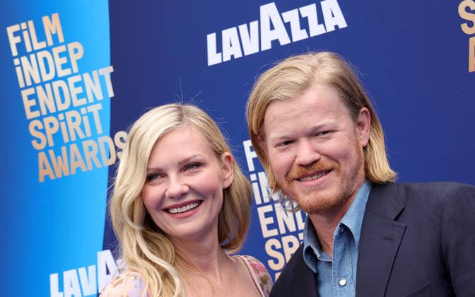 2026 Film Independent Spirit Awards at Hollywood Palladium Featuring: Kirsten Dunst, Jesse Plemons Where: Los Angeles, California, United States When: 16 Feb 2026 Credit: Faye s Vision Cover Images EDITORIAL USE ONLY. NOT FOR USE BY NEWSPAPERS BASED IN THE UK. Copyright: xx coverimg55473671