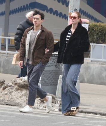 Daughter of Brooke Shields Grier Henchy and her boyfriend seen out in the West Village Featuring: Grier Henchy Where: New York, New York, United States When: 15 Feb 2026 Credit: Rob Davis INSTARimages EDITORIAL USE ONLY. NOT FOR USE BY NEWSPAPERS BASED IN THE UK. Copyright: xx instar55473941