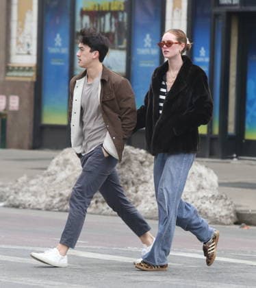 Daughter of Brooke Shields Grier Henchy and her boyfriend seen out in the West Village Featuring: Grier Henchy Where: New York, New York, United States When: 15 Feb 2026 Credit: Rob Davis INSTARimages EDITORIAL USE ONLY. NOT FOR USE BY NEWSPAPERS BASED IN THE UK. Copyright: xx instar55473946