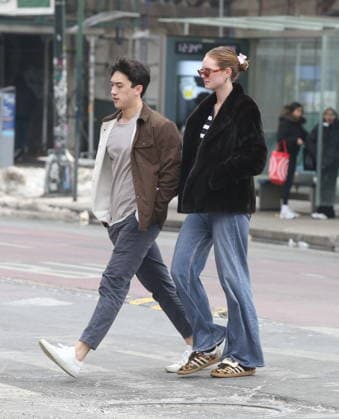 Daughter of Brooke Shields Grier Henchy and her boyfriend seen out in the West Village Featuring: Grier Henchy Where: New York, New York, United States When: 15 Feb 2026 Credit: Rob Davis INSTARimages EDITORIAL USE ONLY. NOT FOR USE BY NEWSPAPERS BASED IN THE UK. Copyright: xx instar55473949