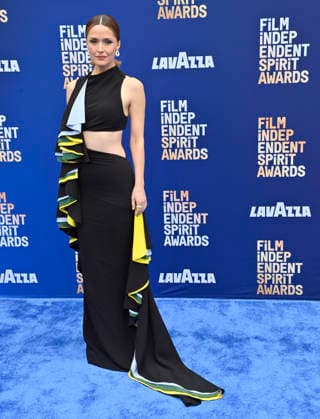 Rose Byrne attends the 41st annual Film Independent Spirit Awards at the Hollywood Palladium in Los Angeles on Sunday, February 15, 2026.  LAP20260215819 JIMxRUYMEN
