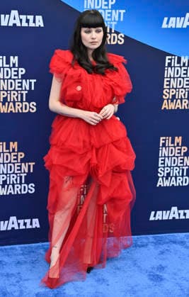 Lola Petticrew attends the 41st annual Film Independent Spirit Awards at the Hollywood Palladium in Los Angeles on Sunday, February 15, 2026.  LAP20260215822 JIMxRUYMEN