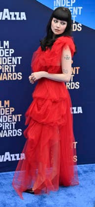 Lola Petticrew attends the 41st annual Film Independent Spirit Awards at the Hollywood Palladium in Los Angeles on Sunday, February 15, 2026.  LAP20260215823 JIMxRUYMEN
