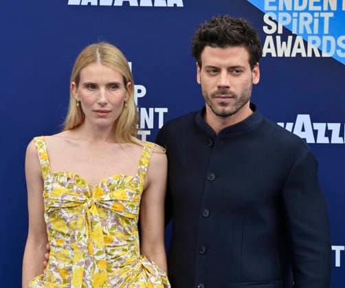 Dree Hemingway and Franois Arnaud attend the 41st annual Film Independent Spirit Awards at the Hollywood Palladium in Los Angeles on Sunday, February 15, 2026.  LAP20260215832 JIMxRUYMEN