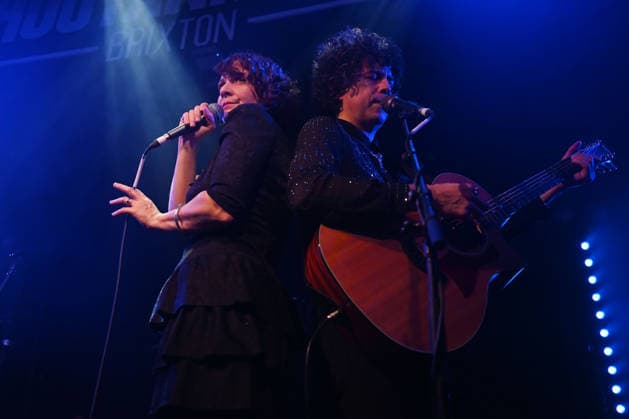 Melanie Pain performing at Hootananny in Brixton, London LONDON, ENGLAND - FEBRUARY 15: Melanie Pain and Brian Lopez performing at Hootananny, Brixton on February 15, 2026 in London, England. CAP MAR MAR Great Britain Copyright: xMartinxHarris CapitalxPicturesx