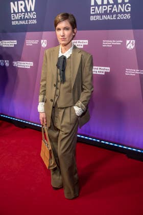 Isabell Horn zu Gast auf dem NRW Empfang auf der 76.Berlinale 2026 in der Vertretung des Landes Nordrhein-Westfalen beim Bund,am Sonntag 15.02.2026 in Berlin Berlin Deutschland