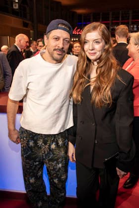 Fahri YardÄ±m und Pheline Roggan zu Gast auf dem NRW Empfang auf der 76.Berlinale 2026 in der Vertretung des Landes Nordrhein-Westfalen beim Bund,am Sonntag 15.02.2026 in Berlin Berlin Deutschland