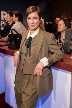 Isabell Horn zu Gast auf dem NRW Empfang auf der 76.Berlinale 2026 in der Vertretung des Landes Nordrhein-Westfalen beim Bund,am Sonntag 15.02.2026 in Berlin Berlin Deutschland