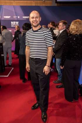 Moritz Fuehrmann zu Gast auf dem NRW Empfang auf der 76.Berlinale 2026 in der Vertretung des Landes Nordrhein-Westfalen beim Bund,am Sonntag 15.02.2026 in Berlin Berlin Deutschland