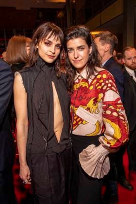 Luise Befort und Marie Nasemann zu Gast auf dem NRW Empfang auf der 76.Berlinale 2026 in der Vertretung des Landes Nordrhein-Westfalen beim Bund,am Sonntag 15.02.2026 in Berlin Berlin Deutschland