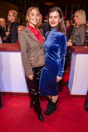 Julie Deluz und Loredana Linglauf zu Gast auf dem NRW Empfang auf der 76.Berlinale 2026 in der Vertretung des Landes Nordrhein-Westfalen beim Bund,am Sonntag 15.02.2026 in Berlin Berlin Deutschland