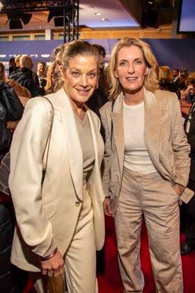 Maria Furtwaengler mit Marie Baeumer zu Gast auf dem NRW Empfang auf der 76.Berlinale 2026 in der Vertretung des Landes Nordrhein-Westfalen beim Bund,am Sonntag 15.02.2026 in Berlin Berlin Deutschland