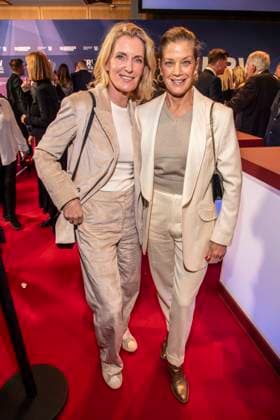 Maria Furtwaengler mit Marie Baeumer zu Gast auf dem NRW Empfang auf der 76.Berlinale 2026 in der Vertretung des Landes Nordrhein-Westfalen beim Bund,am Sonntag 15.02.2026 in Berlin Berlin Deutschland