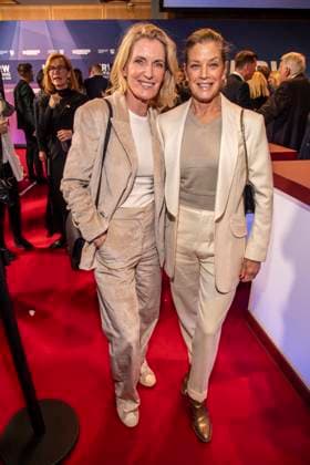 Maria Furtwaengler mit Marie Baeumer zu Gast auf dem NRW Empfang auf der 76.Berlinale 2026 in der Vertretung des Landes Nordrhein-Westfalen beim Bund,am Sonntag 15.02.2026 in Berlin Berlin Deutschland